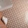 Westminster White and Orange Matt Patterned Wall and Floor Tiles