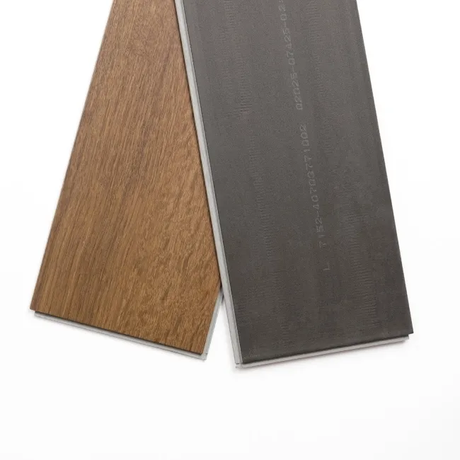 Trepanel Lux Walnut LVT Wood Effect Herringbone SPC Vinyl Flooring