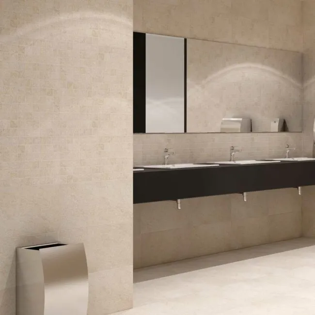 Oasis Haven Matt Beige Stone Effect Wall And Floor Tiles