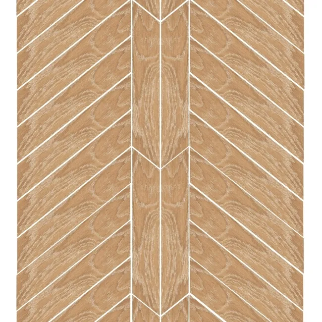 Bonsai Chevron Hazel Wood Effect Porcelain Floor Tiles