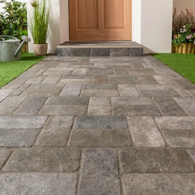 Tuscany Grey Cobble Matt Brick Effect Wall and Floor Tiles