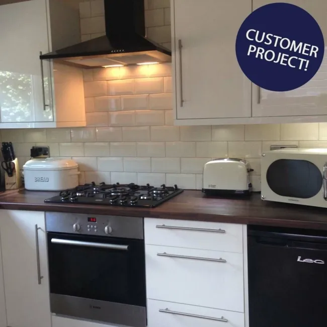 Metro Victoria Cream Gloss Metro Wall Tiles