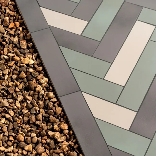 Chatham Dark Grey Matt Brick Wall and Floor Tiles