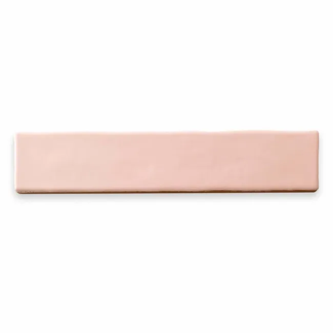 Ivybridge Baby Pink Gloss Metro Wall Tiles 250x50mm