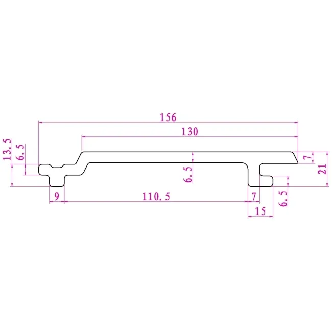 LuxeLine® Dark Grey Embossed Woodgrain Shiplap Composite Wall Cladding - 2.9M
