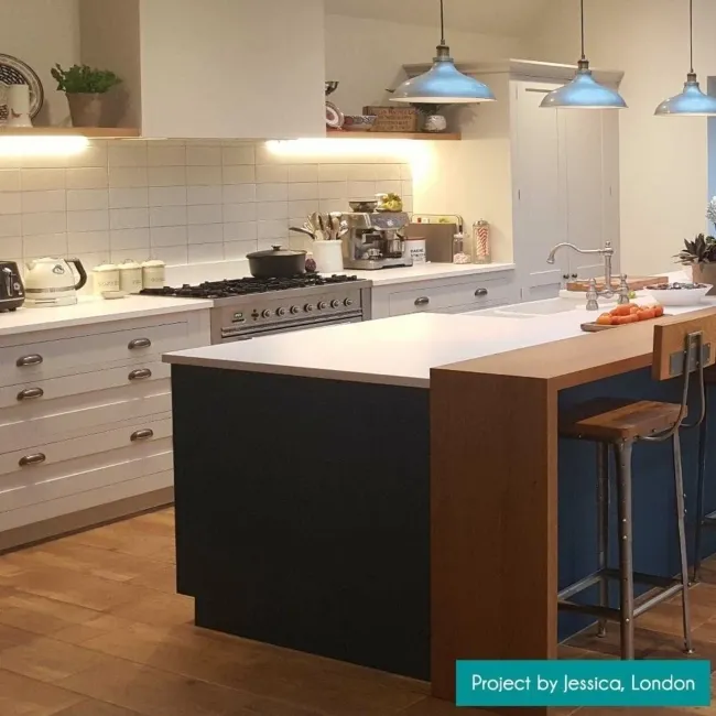 Flat Ceramic Chalk Farm Matt White Metro Tiles