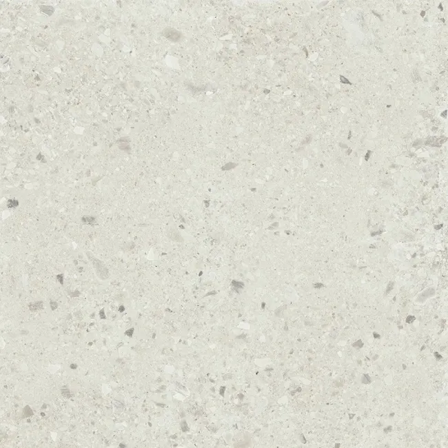 Flecks Matt Light Grey Terrazzo Effect Wall and Floor Tiles