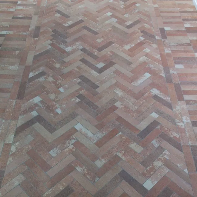 Tuscany Red Brick Effect Matt Wall and Floor Tiles 235x62