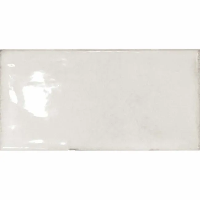 Chesham White Rustic Gloss Metro Wall Tiles 150x75