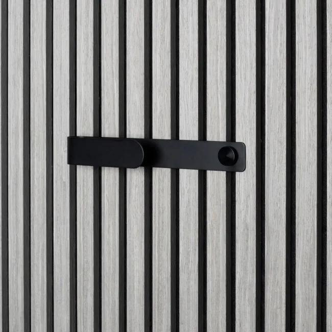 Trepanel Customise® Black Horizontal Metal Hook with Black Screw