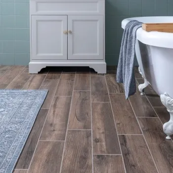 Muniellos Wood Effect Porcelain Floor Tiles 900x150