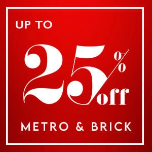 Metro Brick Effect Tiles