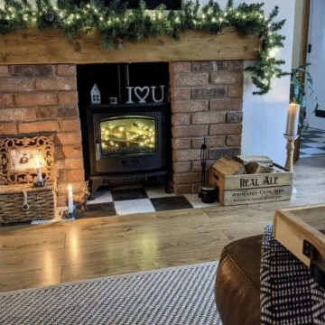 Moiety Black and White Matt Chequer Pattern Floor Tiles