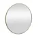 Trepanel Customise® Aluminium Framed Round Mirror Bronze 800mm