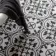 Ledbury Charcoal Black Pattern Wall and Floor Tiles