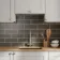 Linear Dark Grey Matt Brick Shape Wall Tiles 300x100