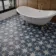Scintilla Sky Blue Star Pattern Wall and Floor Tiles