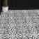 Adlington Black and White Matt Patterned Floor Tiles
