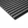 Trepanel Design® Grey Slate Effect Slat on Black Felt Wall Panels