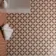 Westminster White and Orange Matt Patterned Wall and Floor Tiles
