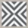 Zebra Black and White Patterned Matt Striped 223x223 Tiles