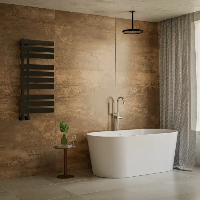 Trepanel Aqua® Matt Metallic Bronze PVC Shower Wall Panel