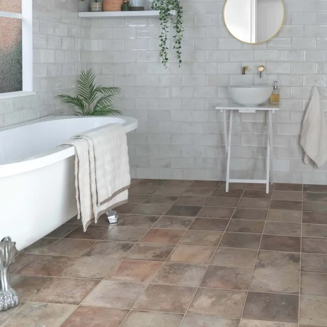 Allura Terra Matt Terracotta Effect Wall and Floor Tile