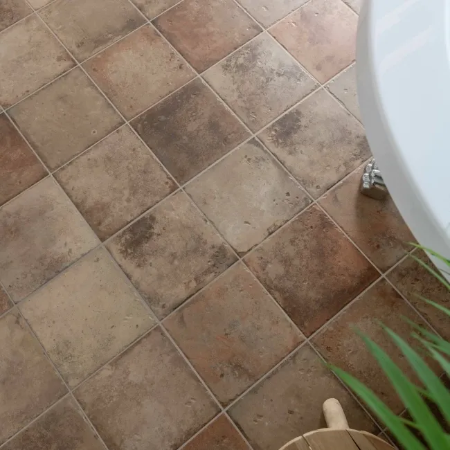 Allura Terra Matt Terracotta Effect Wall and Floor Tile