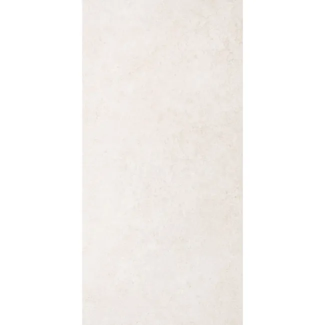 Fargo White Matt Stone Effect Anti Slip Wall and Floor Tiles 1200x600