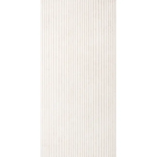 Fargo White Matt Stone Effect Structured Wall Tiles 1200x600