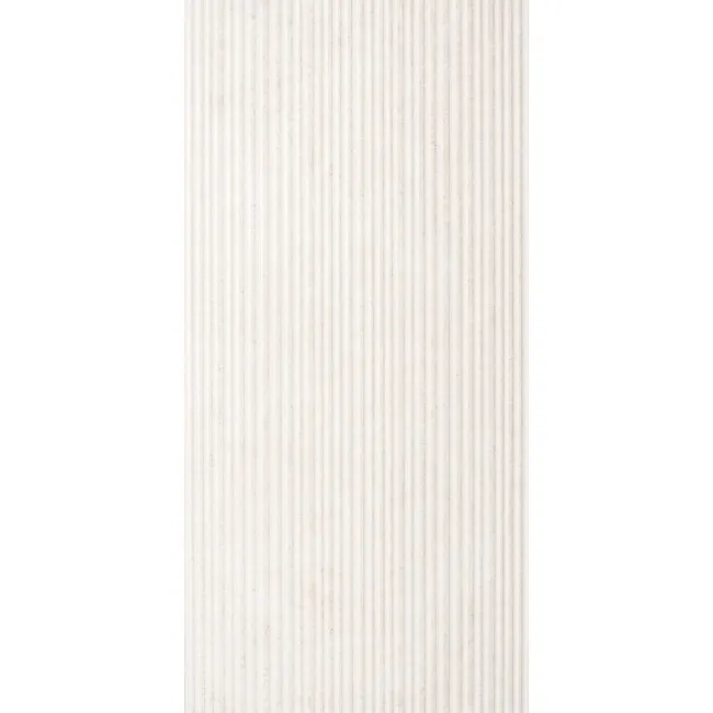 Fargo White Matt Stone Effect Structured Wall Tiles 1200x600