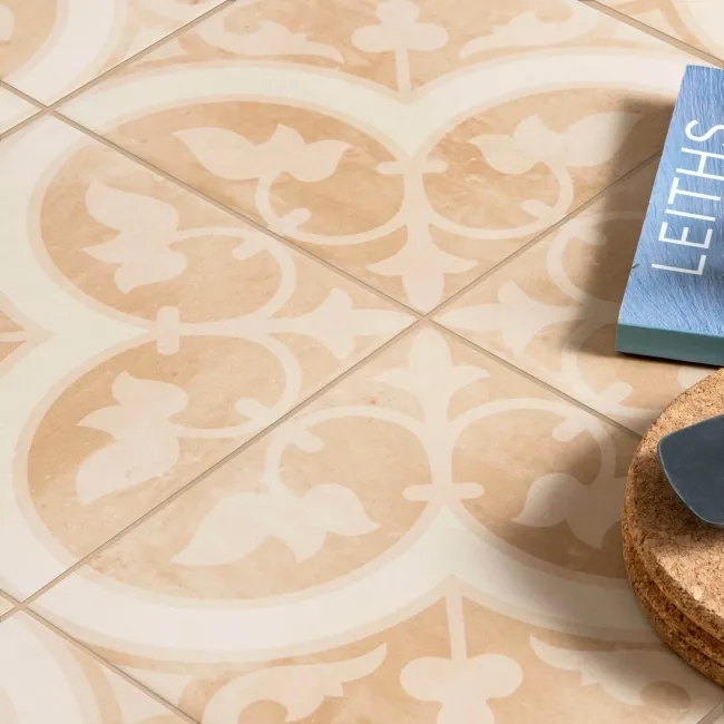 Ledbury Terracotta Orange Pattern Wall and Floors Tiles