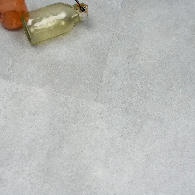 Trepanel Lux Mid Grey LVT Stone Effect SPC Vinyl Flooring