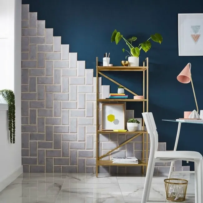 9.82 SQM Clearance Job Mixx Concrete Oak Wood Tiles