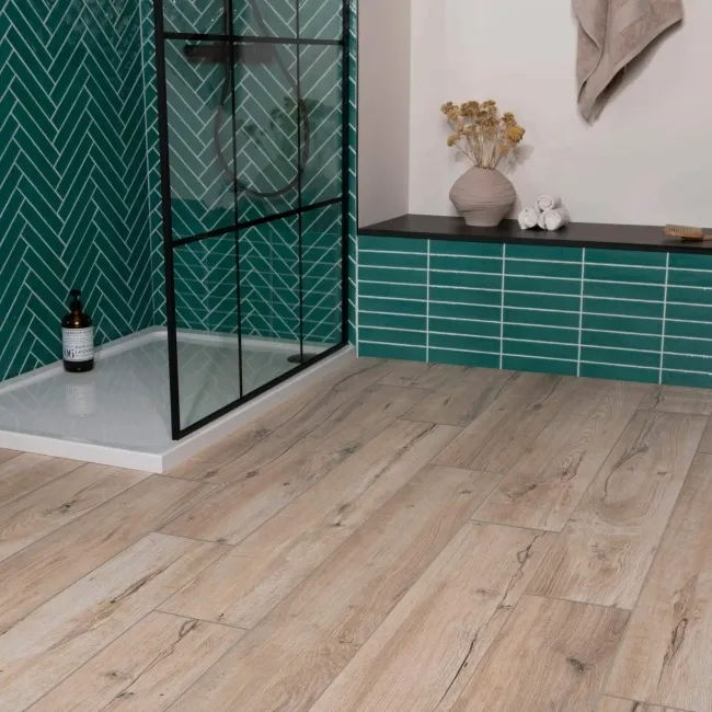 Muniellos Natural Oak Wood Effect Porcelain Floor 1215x195 Tiles