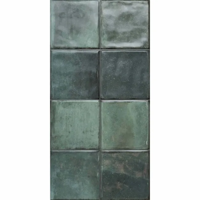 Veneto Green Gloss Rustic Wall Tiles