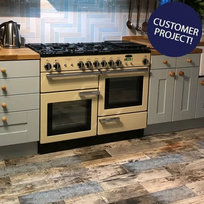 Rustic Blue Reclaimed Wood Effect Porcelain Floor Tiles