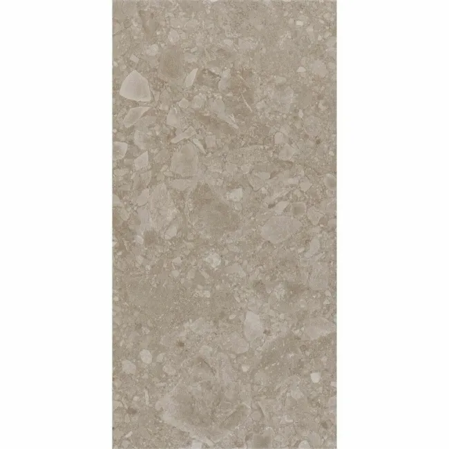 Signature Urbex Arena Grey Porcelain Matt Terrazzo Effect Tiles