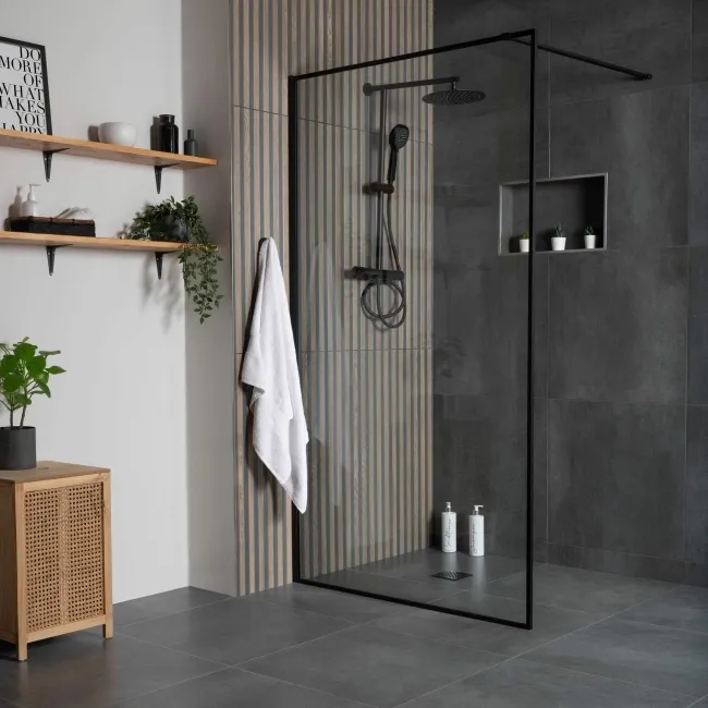 Timber Wood Slat Walnut Ceramic Wall Tiles