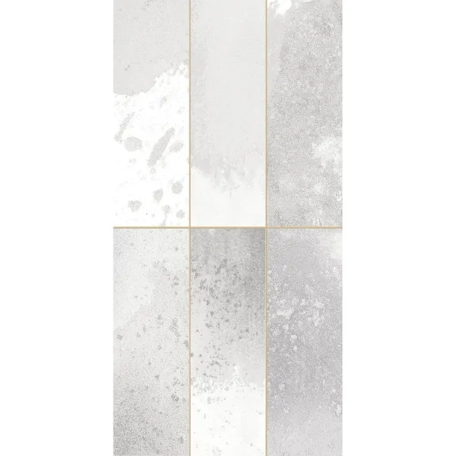 Osaka Grey Matt Patterned Wall Tiles