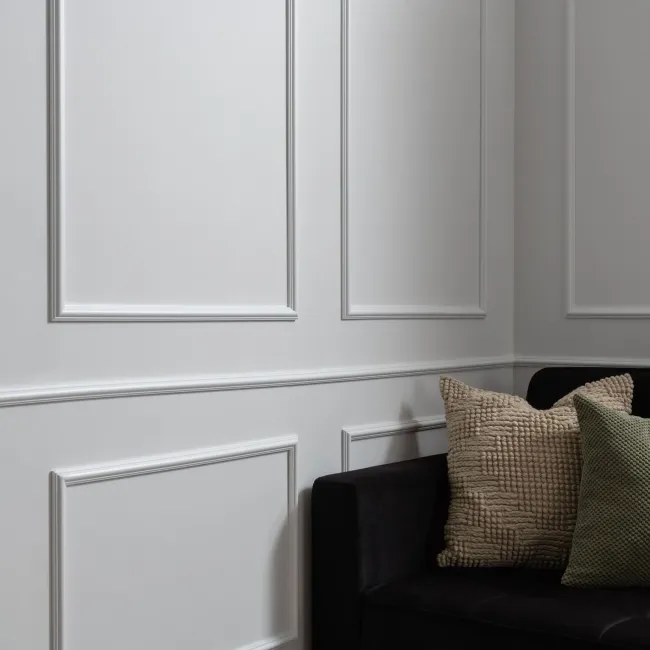 Trepanel Style® Paintable Astragal Moulded PS Wall Beading/Dado