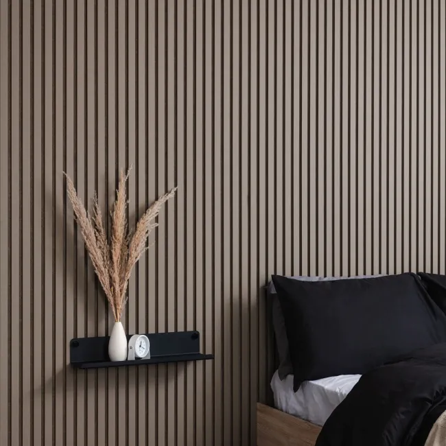 Trepanel® Warm Greige Beige Matt Acoustic Wall Panels