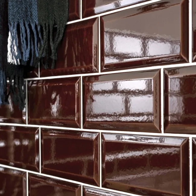 Victorian Melado Gloss Brown Metro Tiles