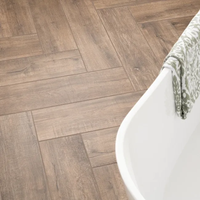 Willow Dark Oak Matt Wood Effect Wall and Floor Tiles