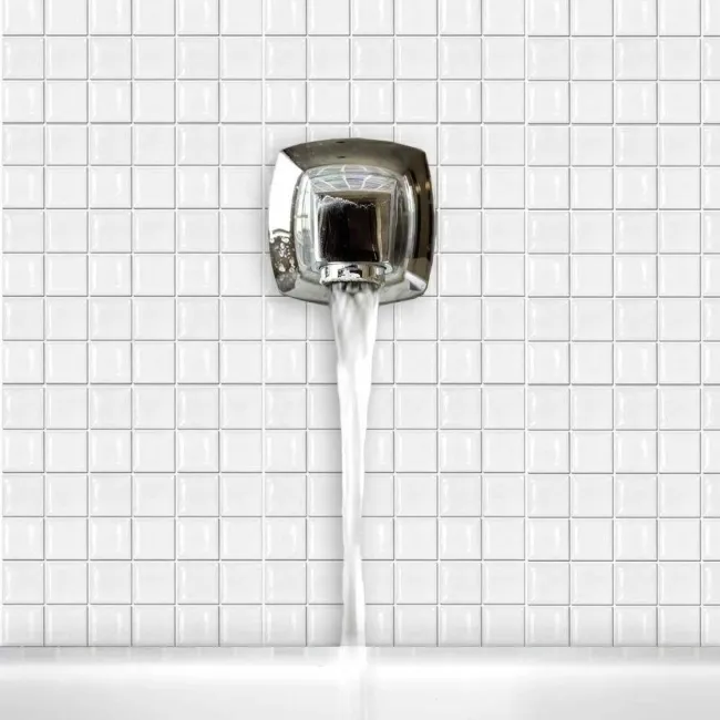 Pixel White Square Gloss 25x25 Mosaic Tiles