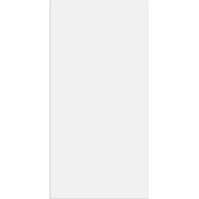 Devine White Gloss Plain Wall Tiles 600x300