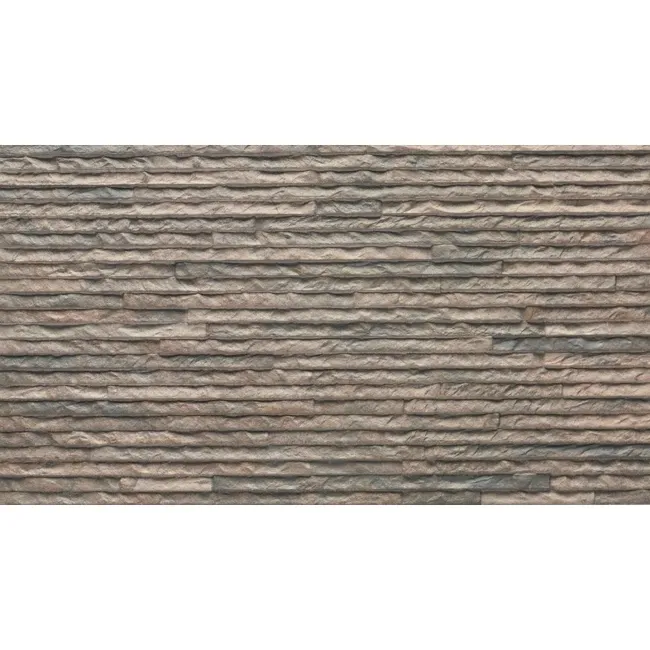 Waterfall Textured Marron Split Face Tiles