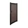 LuxeLine® Walnut Garden Gate 1730x900mm - Standard Handle