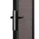 LuxeLine® Walnut Garden Gate 1730x900mm - Standard Handle