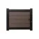 LuxeLine® Walnut Garden Gate 750x900mm - Standard Handle